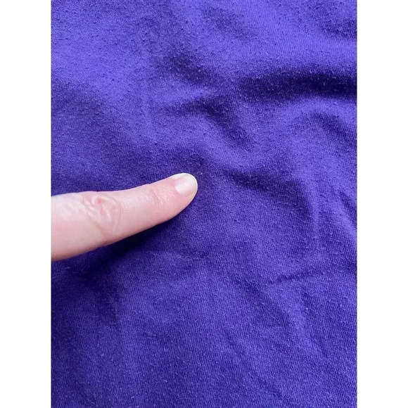 Vintage 80s Minnesota Vikings Single Stitch T-Shirt Trench Made in USA Men's S - Picture 12 of 13